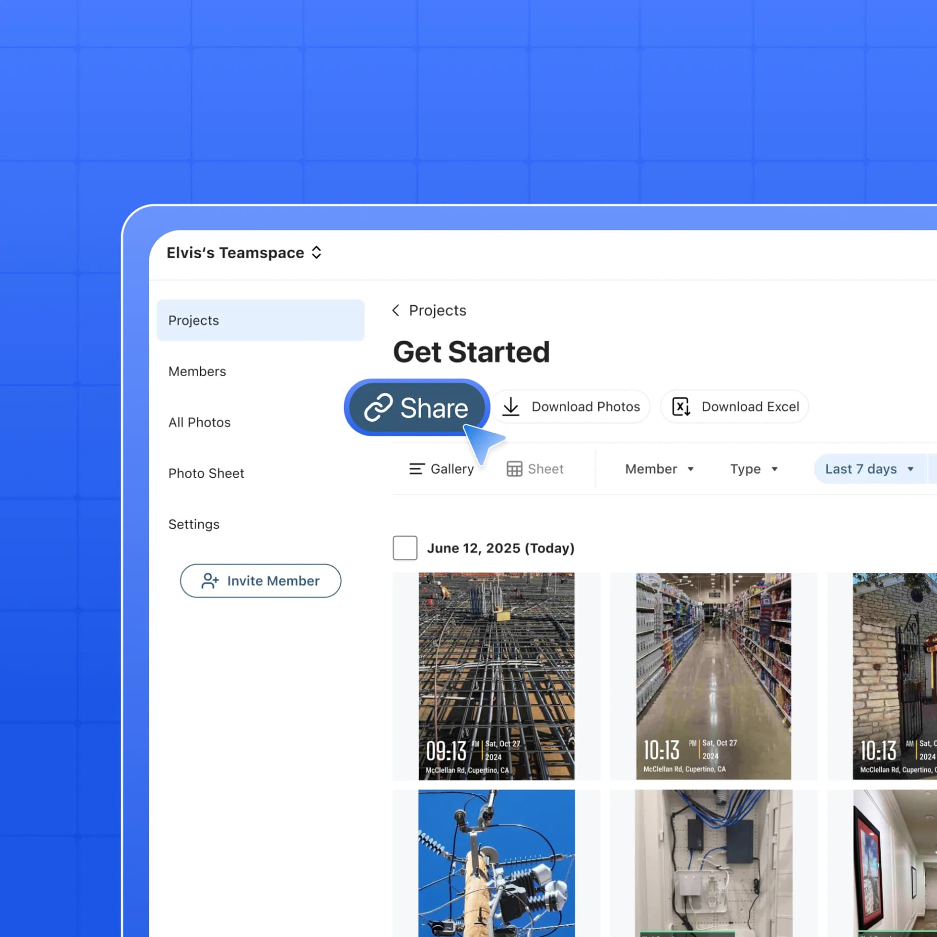 Share Photos by Link