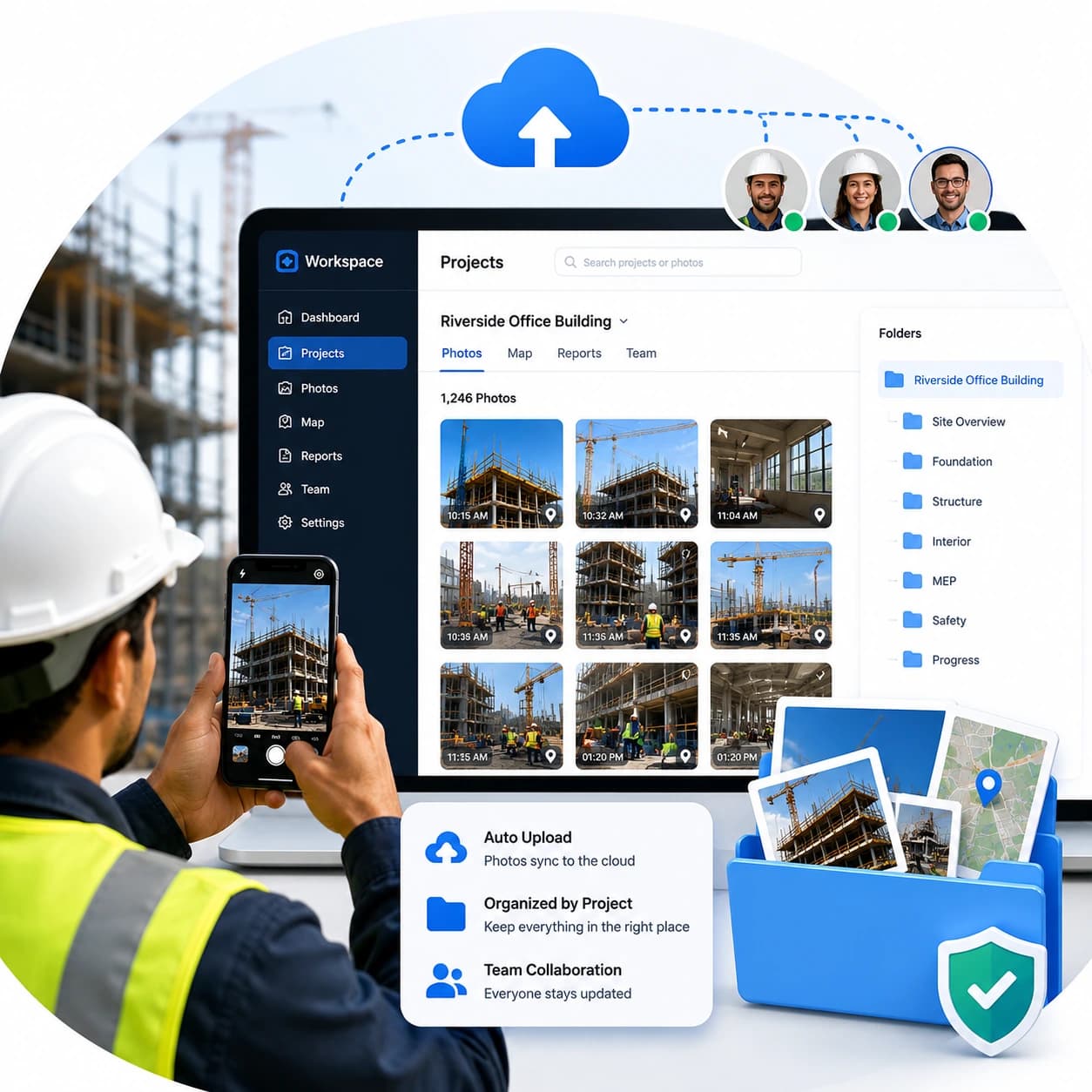 Keep Field Work Organized in One Workspace