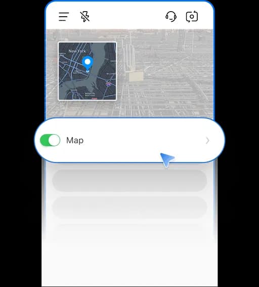 Display Map & Map View