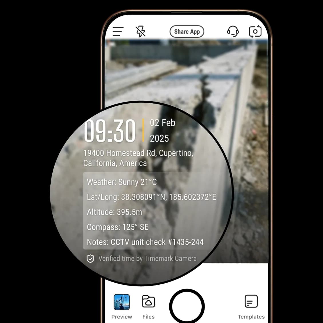 Add Geotags & Timestamps