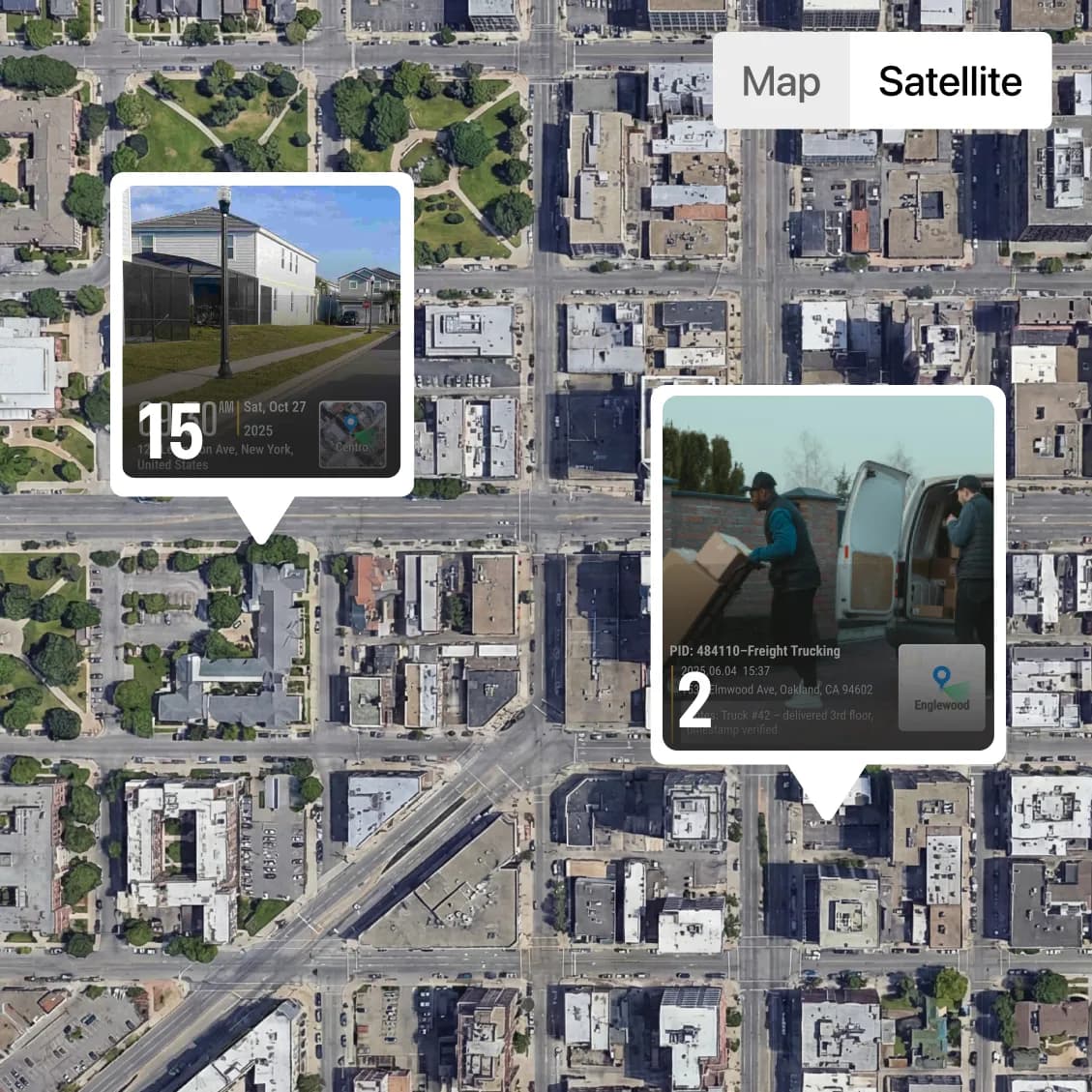 See Jobsite Photos on a Interactive Map