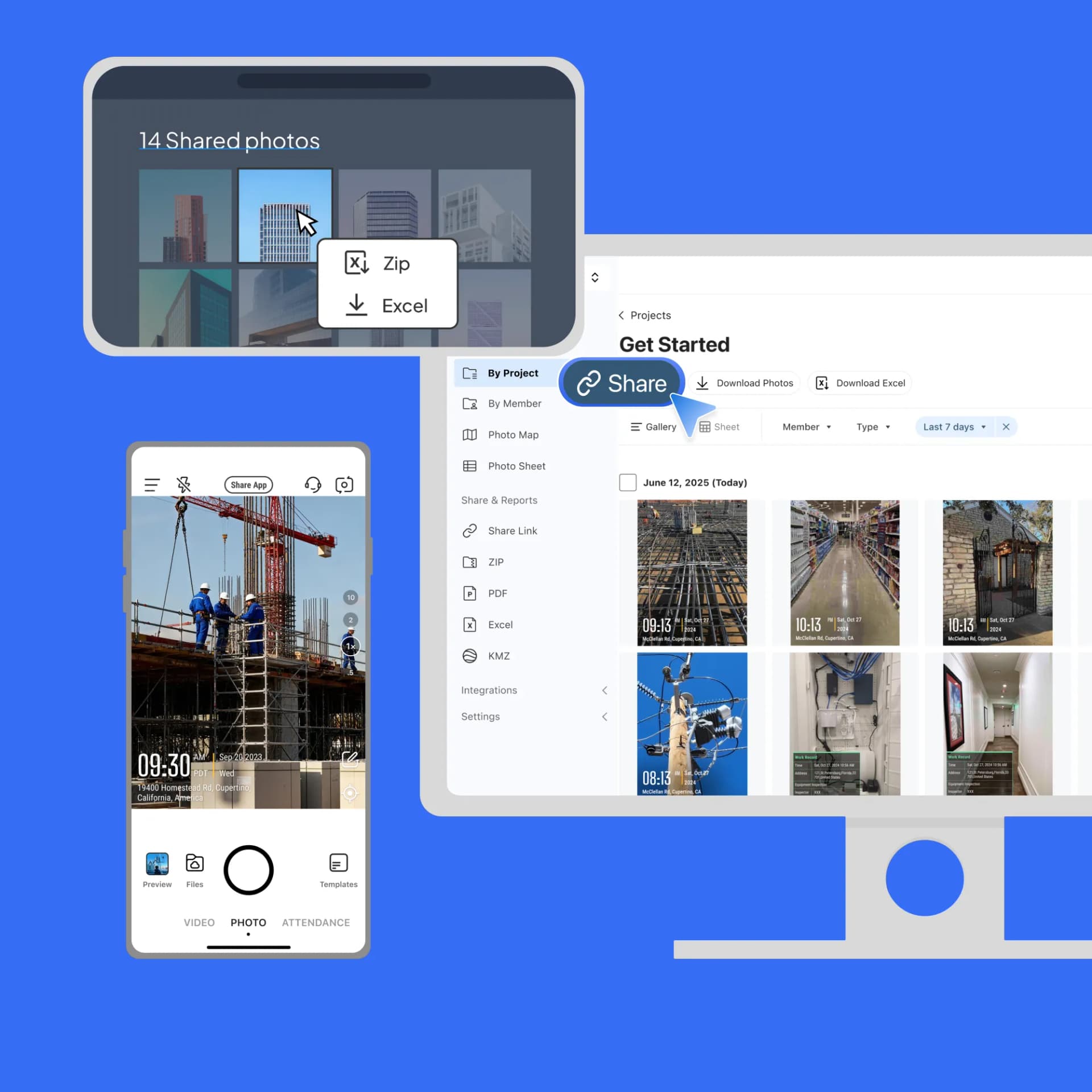 Sort, Filter, Share Photos Instantly