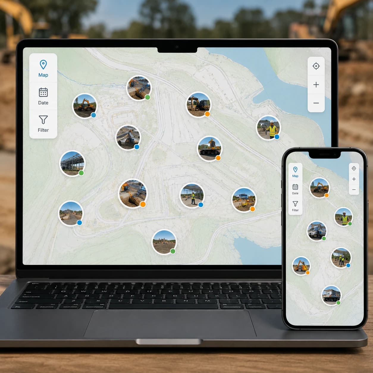 See Work on a Map