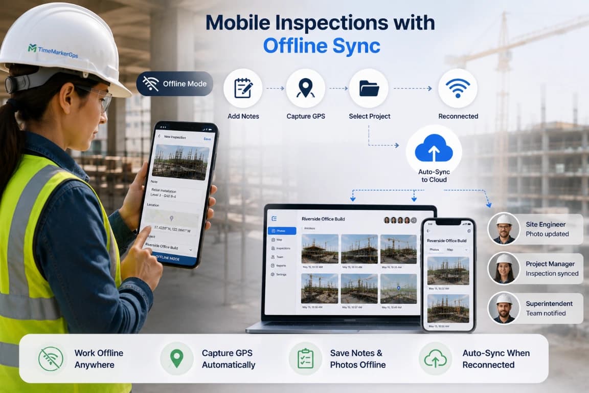 Mobile Inspections with Offline Sync
