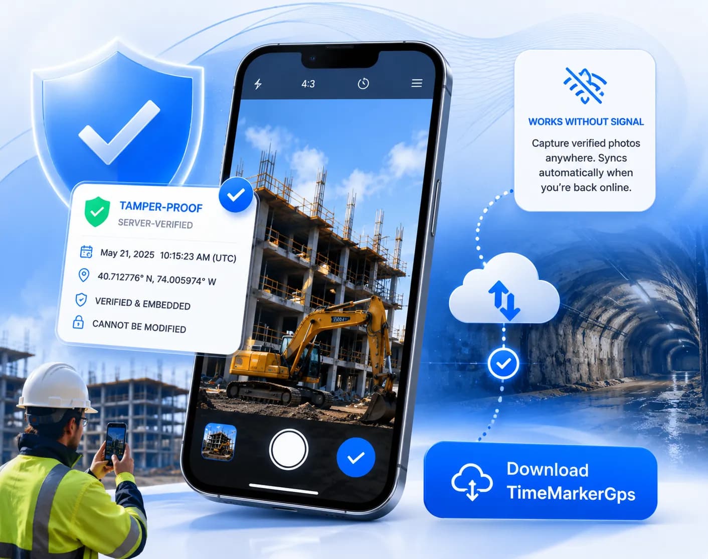 Every Photo Is Tamper-Proof and GPS-Verified